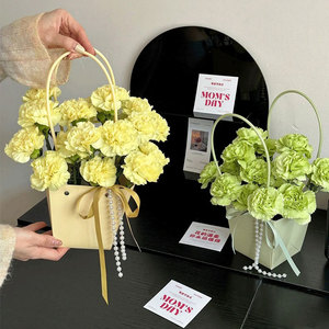 Sacchetti di Carta Multicolore Portatili e Riciclabili con Manico per Confezioni Regalo di Fiori, <span class=keywords><strong>Bomboniere</strong></span> per Feste di Compleanno - Product Image 6