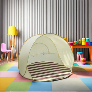 <span class=keywords><strong>Tente</strong></span> de plage ouverte en un clic pare-soleil grand espace <span class=keywords><strong>tente</strong></span> intérieure/extérieure pour enfants pour le camping d'été jardin plage en polyester - Product Image 6