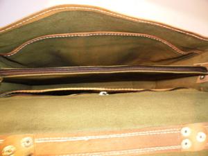 Vintage Brown Genuine Goat Leather Messenger Bag Briefcase Shoulder Bag Classic Office Bag <b>Laptop</b> Business Travel <b>Handbag</b> - Product Image 4