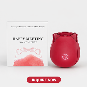 Vibrador de Succión Rosa con Certificación CE FCC RoHS UKCA REACH, 10 Años de Experiencia, Preparación para <span class=keywords><strong>Amazon</strong></span> FBA, Más de 12 Colores - Product Image 2