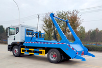 Camion benne basculante Dongfeng 8M3 10m3 à bras articulé 4x2, moteur diesel manuel, pour collecte de déchets