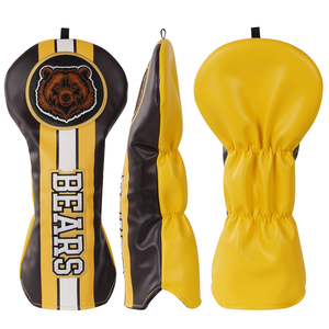 Funda para palo de golf Lily Driver, de cuero PU con bordado, fundas personalizadas para palos de golf, accesorios de golf premium. - Product Image 5
