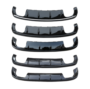 Parti del corpo del diffusore posteriore grigio per <span class=keywords><strong>2014</strong></span> 2015 2016 <span class=keywords><strong>Audi</strong></span> <span class=keywords><strong>A3</strong></span> berlina Hatchback Upgrade S3 paraurti posteriore labbro - Product Image 6
