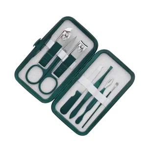 18 pièces/ensemble Logo personnalisé Kit de toilettage pour manucure personnelle outils pour ongles ensemble de manucure pédicure