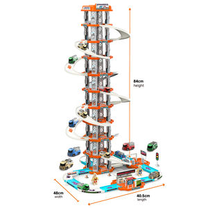 Set di 166 Pezzi Giocattoli per Bambini, Pista da Corsa con Garage e Catapulta, Parcheggio a 10 Livelli per Bambini - Product Image 2
