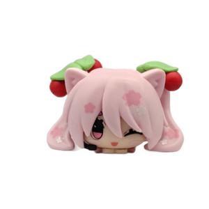 Haute qualité Anime Statue PVC Figure 6 pièces/ensemble japonais tomber Anime Figure filles jouet Mikus Collection Kawaii Figure - Product Image 5