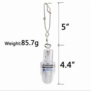 Luz LED Sumergible de 2100 pies con Clip para Atraer Peces, Luz de Pesca Súper Brillante para Atraer Calamares - Product Image 4