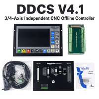 Controlador CNC Offline JLE CNC TECH DDCS-Expert, Kit de 4 Ejes, Salida de Pulso de 1Mhz, Soporte ATC, Fresado