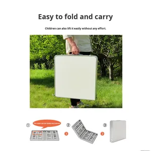 Có thể điều chỉnh di động cắm trại dã ngoại bàn ghế đơn giản xây dựng trang web trong nhà ngoài trời đêm thị trường gian hàng có thể gập lại cho ban công - Product Image 4