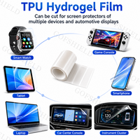 GOFSHIELD - Rollo de Película Protectora de Pantalla Completa de TPU Transparente y Autoregenerable, Material de Hidrogel para Teléfonos Móviles