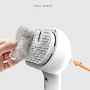 Cepillo y Pulverizador 2 en 1 Ecológico para Eliminar Pelo de Mascotas con Botón de Liberación y Vapor - ¡Venta Caliente! - Product Image 4