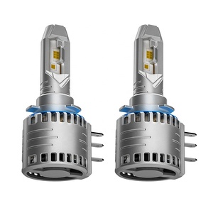 Ampoules LED H15 améliorées 100W High Beam et 20W DRL Plug and Play avec connecteur d'origine Phare sans erreur pour voiture - Product Image 2