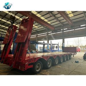 Venta caliente en Kazajstán Remolque <span class=keywords><strong>de</strong></span> camión <span class=keywords><strong>de</strong></span> <span class=keywords><strong>cama</strong></span> baja extendida <span class=keywords><strong>de</strong></span> 7 ejes Remolque <span class=keywords><strong>de</strong></span> <span class=keywords><strong>arrastre</strong></span> Remolque <span class=keywords><strong>de</strong></span> <span class=keywords><strong>cama</strong></span> baja - Product Image 1