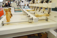 Chine Prix Multi Tête Rotative 4 Axe 1325 3d cnc routeur graveur/cnc sculpture sur bois machine
