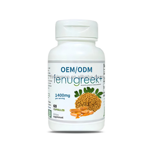 Bevorderende <span class=keywords><strong>capsules</strong></span> met extra sterk fenegriekzaadextract voor melkproductie, OEM/ODM, supplement ter ondersteuning van de lactatie voor moeders die borstvoeding geven - Product Image 1