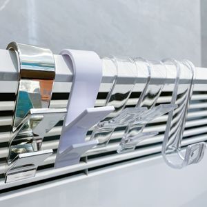 Gancho para abrigos de calefacción, toallero, soporte para radiador, gancho para baño, colgador de <span class=keywords><strong>ropa</strong></span>, toallero suave para bufanda, toallero, soporte para gancho de baño - Product Image 5