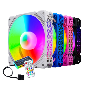 Lovingcool, ventilador RGB de alta calidad, caja de ordenador, Enfriador de <span class=keywords><strong>CPU</strong></span> para AMD/Intel PC, torre de escritorio, disipador térmico de plástico - Product Image 1