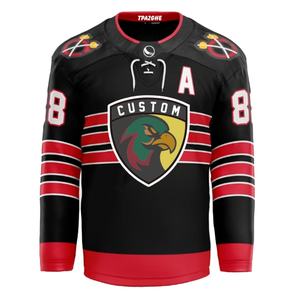 Uniforme de Hockey sobre Hielo Personalizado BETHERIVAL Equipo Canadá Hombre Nuevo Modelo 2021 Ropa Deportiva - Product Image 3