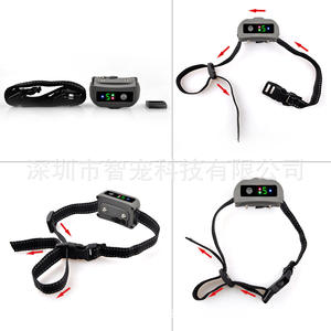 Contrôleur d'aboiement intelligent pour animaux de compagnie Q6, étanche, rechargeable, anti-aboiement, avec écran numérique, pour grands chiens - Product Image 3