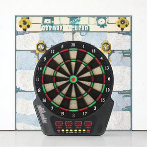 Elektronische Soft-Tip-Dartscheibe mit LED-Anzeige, Intelligente Punktezählung, Trainings- und Wettkampf-Dartboard, Sicherheitsplastik für Kinder B14 - Product Image 3