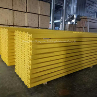 Poutres en bois H20 jaunes en LVL de pin pour coffrage de table et construction