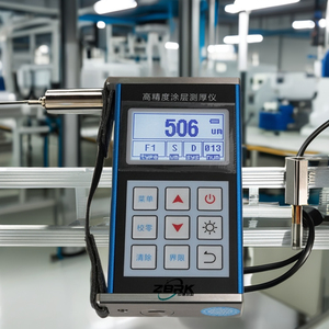 Kỹ thuật số siêu âm đo độ dày kim loại sâu Tester âm thanh vận tốc meter/siêu âm đo độ dày - Product Image 3