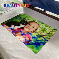 5 ''x 7'' 1.15mm brillant blanc HD métal imprime haute définition Sublimation aluminium transfert de chaleur Photo impression impression photo