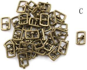 <b>Pcs</b> Colors DIY Patchwork Buckle Handmade Sewing <b>Mini</b> Buckle Webbing Slider Metal Roller Buckles Belt Buckle For Fasteners Dolls - Product Image 5