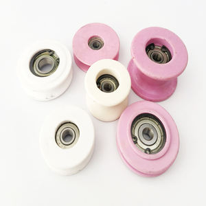 Industrielle 95% 99% Aluminium oxid Textil Keramik Garn Führungs rolle Al2O3 Rad - Product Image 4