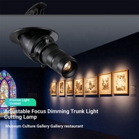Projecteur LED OME à haute luminosité IP44, installation facile, réglable pour les salons, les chambres à coucher, les bureaux