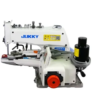 JUKKY 373D Máquina de coser de fijación de botones con prensatelas automático de elevación y recortadora de hilo de fijación firme y fiable