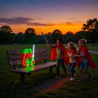 Kustomisasi Profesional Lampu Neon Katak Multiwarna LED Dekorasi Dinding Bertenaga USB untuk Rumah, Bar, Pesta