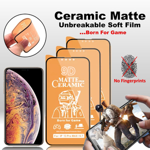 Tấm Bảo Vệ Màn Hình Cong 9D HD, Tấm Phủ Toàn Bộ Bằng Gốm Mờ Cho Samsung Galaxy Note20 Ultra 10 9 S22 S21 S20 S10 S9 S8 Plus 5G - Product Image 2