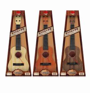 Ukelele Clásico de 44 cm para Principiantes, Instrumento Musical Educativo de Juguete para Niños de 2 a 4 y de 5 a 7 Años, de Plástico - Product Image 1