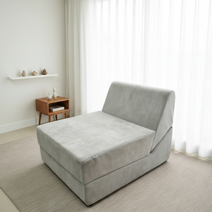 Disian Modern Compressed <strong>Sofa</strong> and <strong>Versatile</strong> <strong>Sofa</strong> Folding <strong>Sofa</strong> Bed with Armless Design for Bedroom - Product Image 1