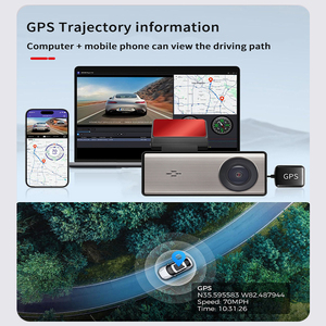 Dash Cam 3.16 IPS Màn Hình 1440P + 1080P HD Phía Trước Phía Sau Và Bên Trong Máy Ảnh Xe <span class=keywords><strong>Video</strong></span> <span class=keywords><strong>Recorder</strong></span> DVR Hộp Đen Lái Xe Kỷ Lục Cho Xe - Product Image 5