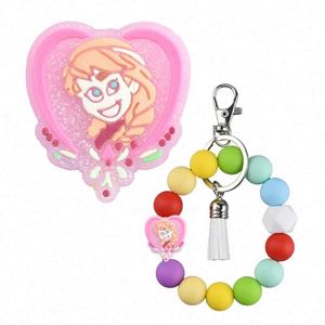 Pickle Silicone Focal Bead Stickers <strong>Lucky</strong> <strong>Charms</strong> Straw Topper Stanly Cup Beach Animal Dog Cat Carton Round Bead for Bracelet - Product Image 3