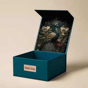 Boîte d'emballage rigide magnétique en carton pliable de luxe, grande taille, avec logo personnalisé du fabricant, pour vêtements de sport et sweats à capuche - Product Image 5