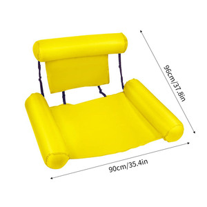 Cama Flotante Inflable para Exteriores OEM, Sofá Flotante Plegable, Hamaca Acuática, Silla para <span class=keywords><strong>Piscina</strong></span>, <span class=keywords><strong>Playa</strong></span> y Fiestas - Product Image 5