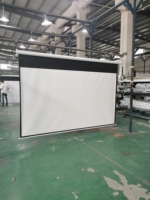 Celestron — écran de projection motorisé, 120 pouces, prix d'usine, plafond, écran de projecteur électrique, IR ou Rf, télécommande