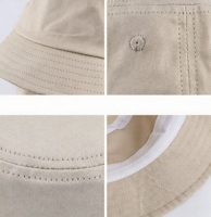 Chapeau Bob Unisexe Tendance Printemps/Été à Bord Court Réglable Réversible Style Instagram Visière Pare-Soleil pour Grande Circonférence de Tête