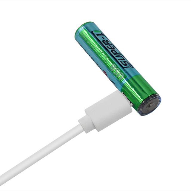 2020 Factory Wholesale Cheap Cost Rechargeable Triple a Micro USB Recharge  400mah 1.2V 1.5V Reusable  Batteries