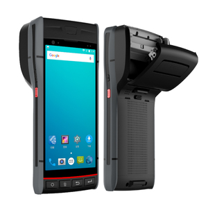 Thiết Bị Đầu Cuối POS <span class=keywords><strong>PDA</strong></span> Gồ Ghề Android 9.0 1P66 Cầm Tay Với Máy In Nhiệt Tích Hợp - Product Image 1