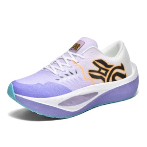 Chaussures de course à semelle carbone pour hommes et femmes, baskets de marathon, amorti épais, propulsion rapide, chaussures de marche et de jogging athlétiques - Product Image 4