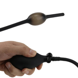 Urètre cathéter dilatateur gonflable extensible cheval oeil bâton Silicone pénis Plug mâle masturbateur formateur jouets sexuels pour hommes - Product Image 5