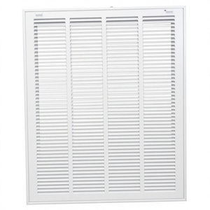 Grille de filtre d'air de retour rectangulaire murale premium pour CVC, ouverture de conduit 20x25, porte amovible, conception estampée plate, 1 pouce - Product Image 3