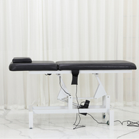 Table de massage électrique à moteur unique pour hôpital, lit de chiropratique avec coussin imperméable pour centre de réadaptation médicale
