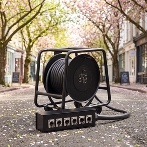 Enrollador de Cable Retráctil para Redes Industriales de 8 Canales, Conectores de Señal Eléctricos <span class=keywords><strong>CAT6</strong></span> CAT6A CAT7 <span class=keywords><strong>SF</strong></span>/<span class=keywords><strong>UTP</strong></span> - Product Image 6