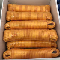 Langlebiges 100ft 7 Strang 4mm geflochtenes Zelt Paracord Camping Seil Verschiedene Farben aus Polyester Nylon Fallschirm schnur Marine zubehör