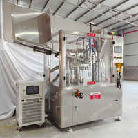 Machine de remplissage automatique de tubes souples pour crème cosmétique, dentifrice, pommade, tubes en plastique et en aluminium, machine de remplissage et de scellage